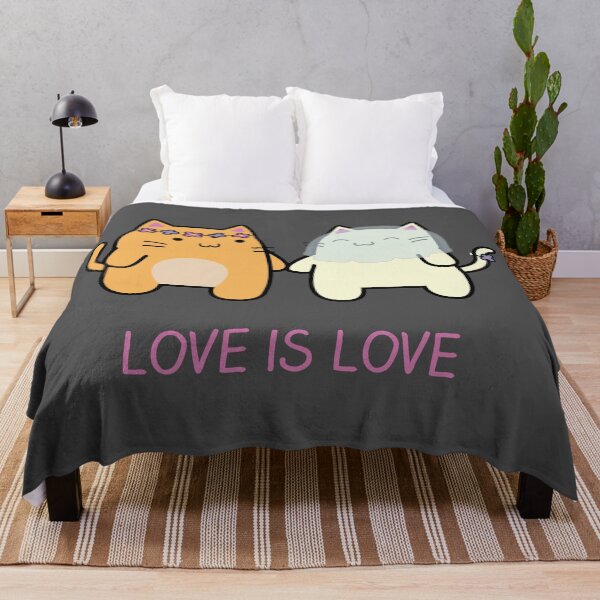 Item preview, Love is love, gay cats designed and sold by IceCreamCat.