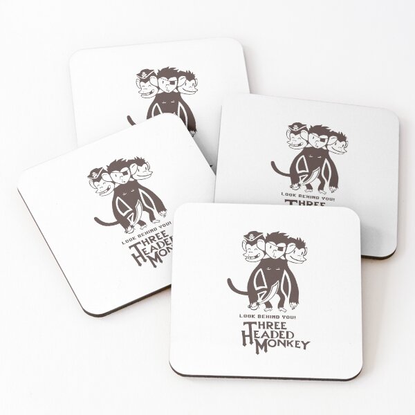 Item preview, Three Headed Monkey designed and sold by DocGrasshopper.