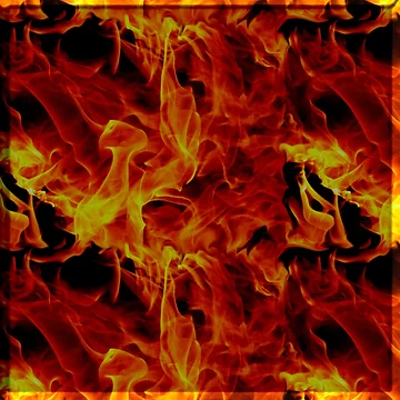 Artwork thumbnail, Abstract Fire Pattern by Candi-Designs