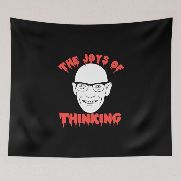 Item preview, Foucault The Joys Of Thinking designed and sold by CanadianUnicorn.
