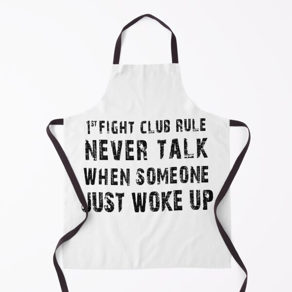 Item preview, Fight club rule - Never talk when someone just woke up designed and sold by jwebmarket.