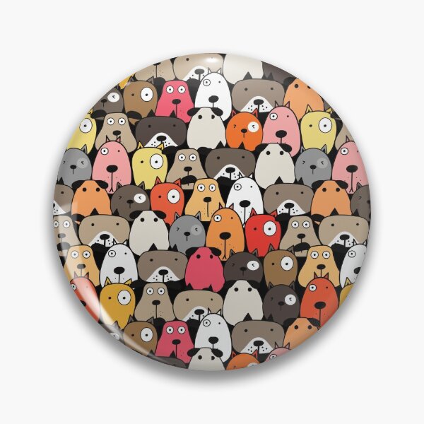 Item preview, Cute Multi Dog Print designed and sold by cgroenewald.