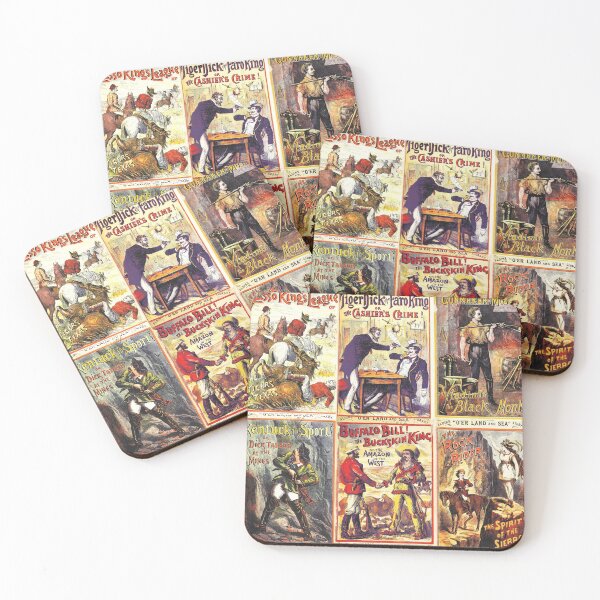 Item preview, #1 Vintage Wild West America Show Montage Comic Ephemera  designed and sold by WizardsWorld.