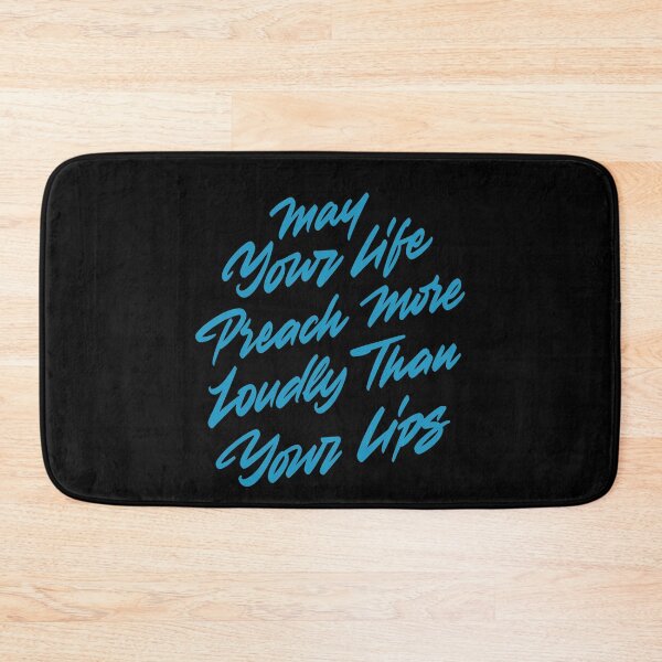 Item preview, May your life preach more loudly than your lips designed and sold by Zagach Letters.