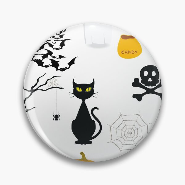 Item preview, assorted-color Halloween stickers illustration, Icon, Halloween s Collection designed and sold by Halalolo.