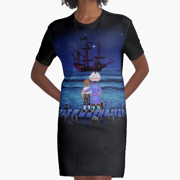 Guybrush & Stan (Monkey Island) Graphic T-Shirt Dress