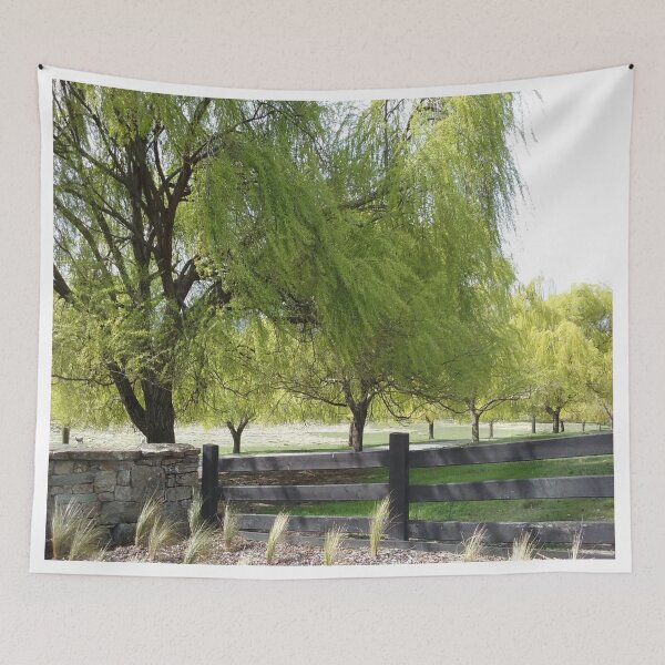 Item preview, Spring Leaves onWillow Tree in Wanaka New Zealand designed and sold by Hanlar.
