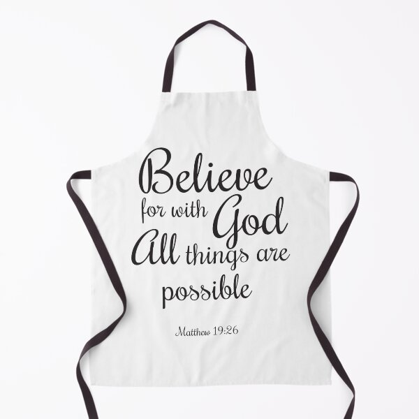 Item preview, Believe For With God All Things Are Possible Matthew 19:26 designed and sold by 4AllTimes.