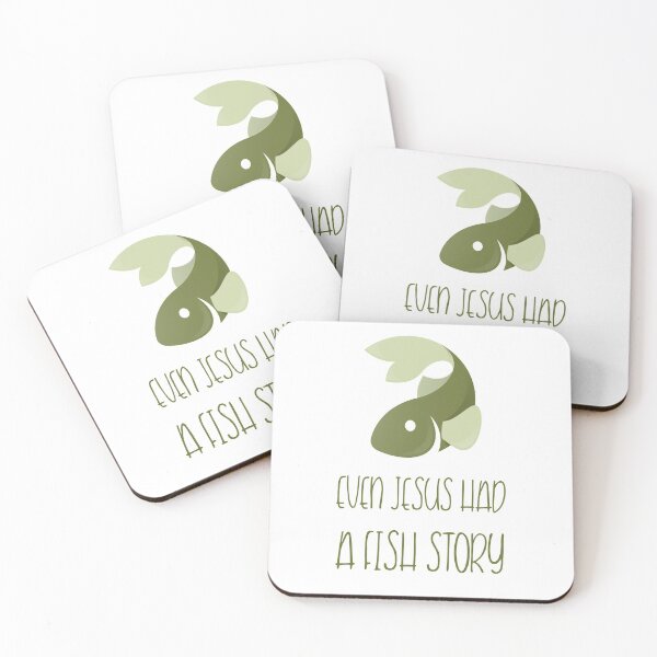 Item preview, EVEN JESUS HAD A FISH STORY designed and sold by Ashalcheema.