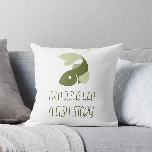 Item preview, EVEN JESUS HAD A FISH STORY designed and sold by Ashalcheema.