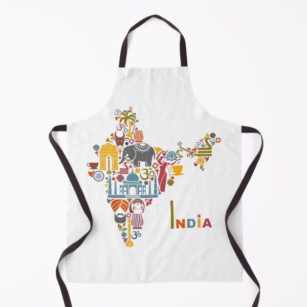 Item preview, India map illustration, Agra Delhi Package tour Travel Agent, designed and sold by Halalolo.