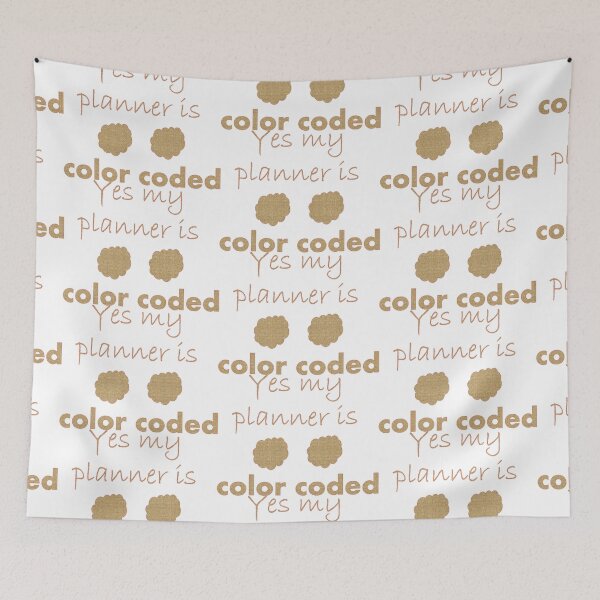Item preview, my planner IS color coded love chirt ! Funny t-shirt! designed and sold by Dahani-mo.