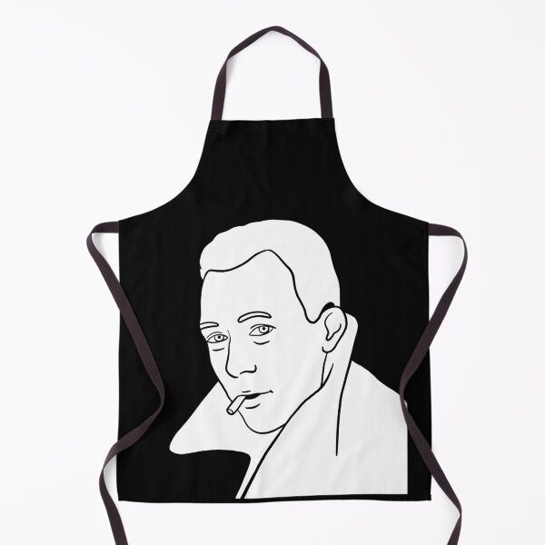 Item preview, Albert Camus Minimal White Portrait designed and sold by isstgeschichte.