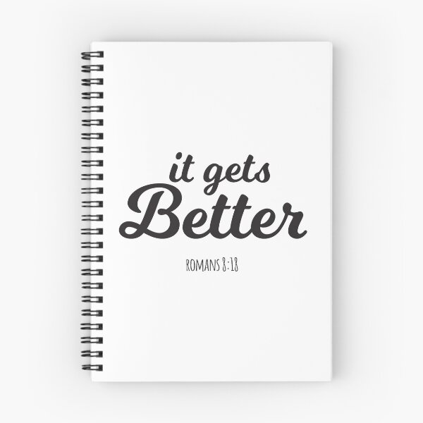 Item preview, It Gets Better Romans 8:18 designed and sold by 4AllTimes.