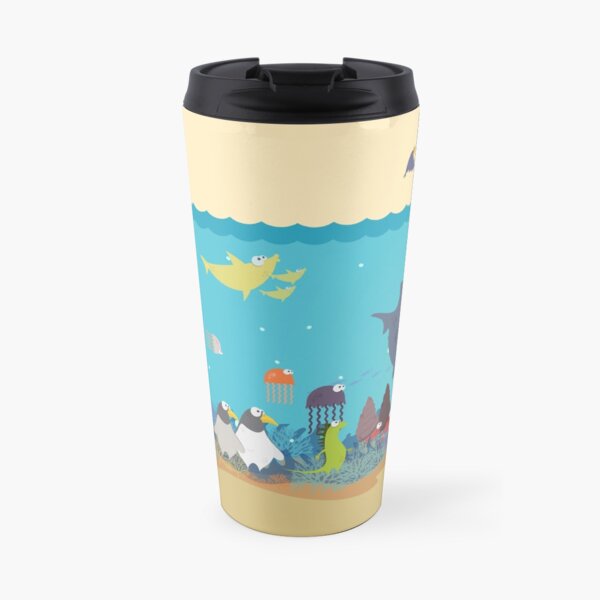 What's going on at the sea? Kids collection Travel Mug