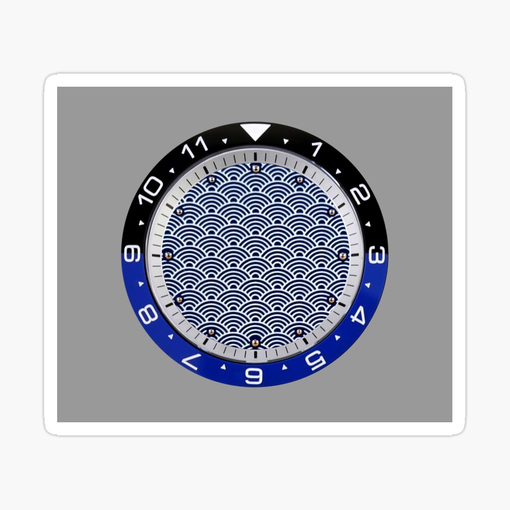 Seiko SKX - Blue Seigaiha Pattern" Poster for Sale by StacyCollen