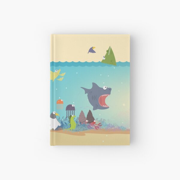 What's going on at the sea? Kids collection Hardcover Journal