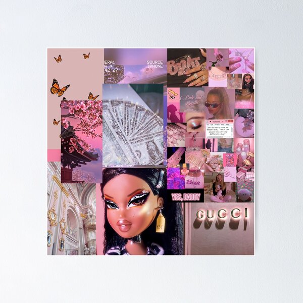 Item preview, Pink Baddie Bratz Collage designed and sold by VeniceStand.