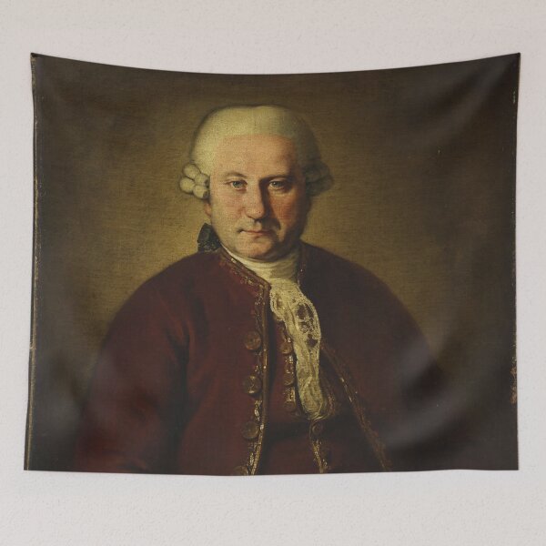 Item preview, Gent in a powdered wig vintage art designed and sold by Vintage Designs +.