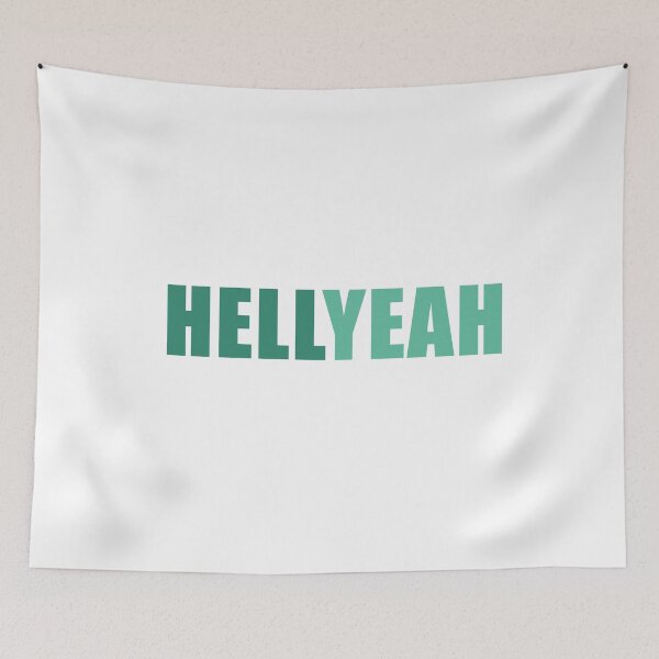 Item preview, HELL YEAH - Green designed and sold by CoralReefZA.