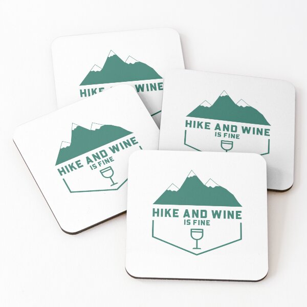 Item preview, Hike and wine is fine designed and sold by Realgoodshirt.