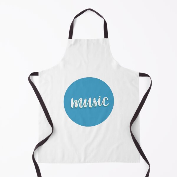 Item preview, Music lettering on blue designed and sold by chillstudio.