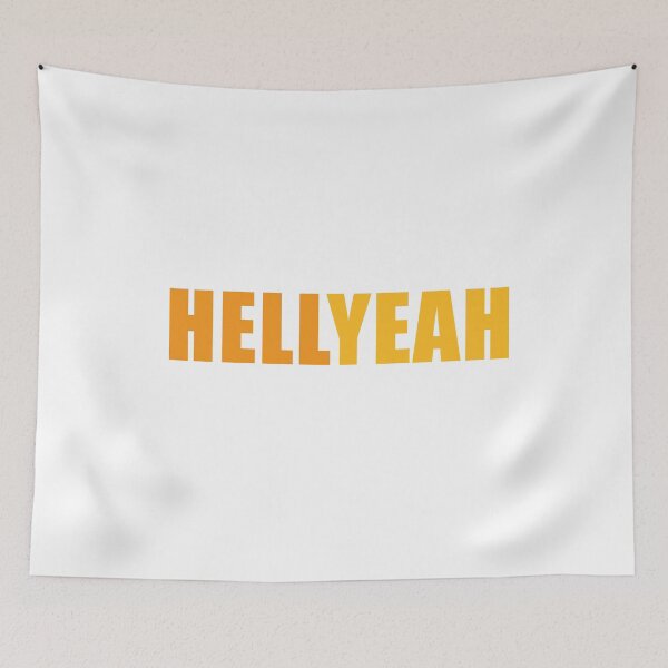 Item preview, HELL YEAH - Yellow designed and sold by CoralReefZA.