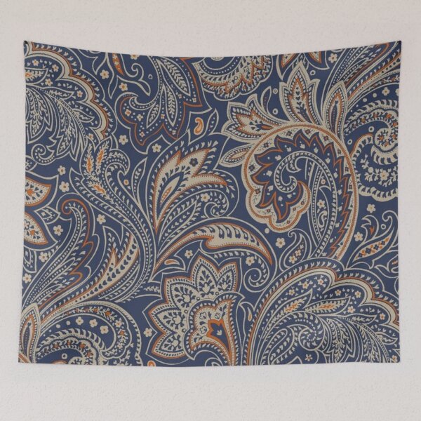 Item preview, Brown and Blue Elegant motifs designed and sold by Lamadesigns.