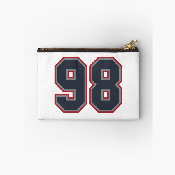 Artikelvorschau, 98 Navy Grey Red Sports Nummer Achtundneunzig entworfen und verkauft von HelloFromAja.
