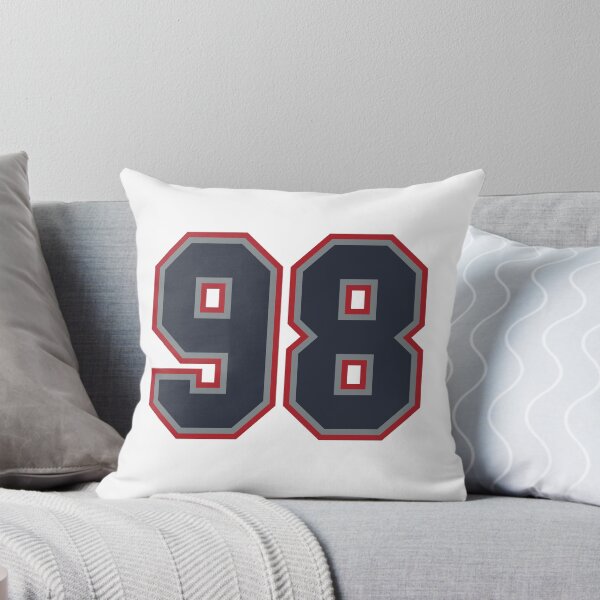 Item preview, 98 Navy Grey Red Sports Number Ninety-Eight designed and sold by HelloFromAja.