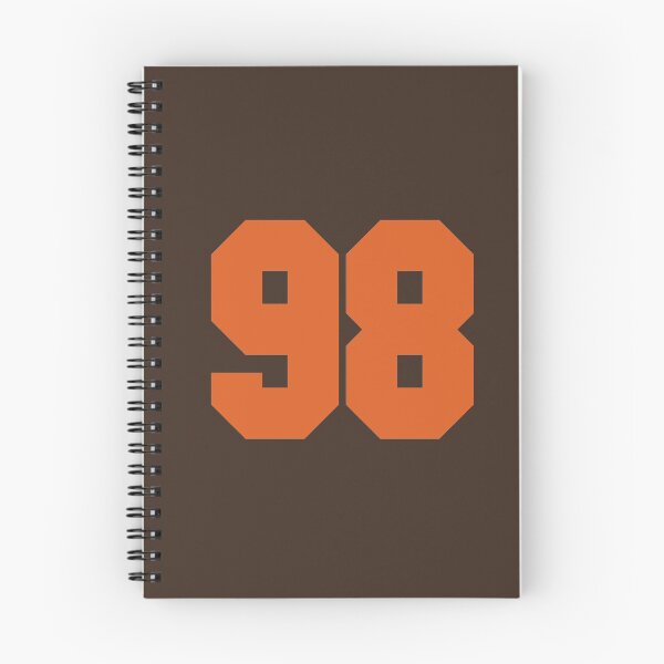 Item preview, 98 Number Cleveland Sports Ninety-Eight Brown Jersey designed and sold by HelloFromAja.