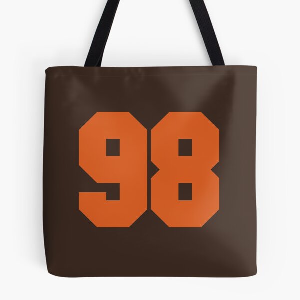 Item preview, 98 Number Cleveland Sports Ninety-Eight Brown Jersey designed and sold by HelloFromAja.