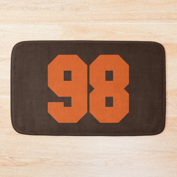 Item preview, 98 Number Cleveland Sports Ninety-Eight Brown Jersey designed and sold by HelloFromAja.