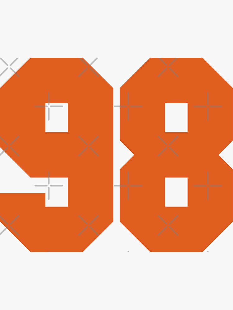 99 Sports Number Ninety-Nine Sticker for Sale by HelloFromAja