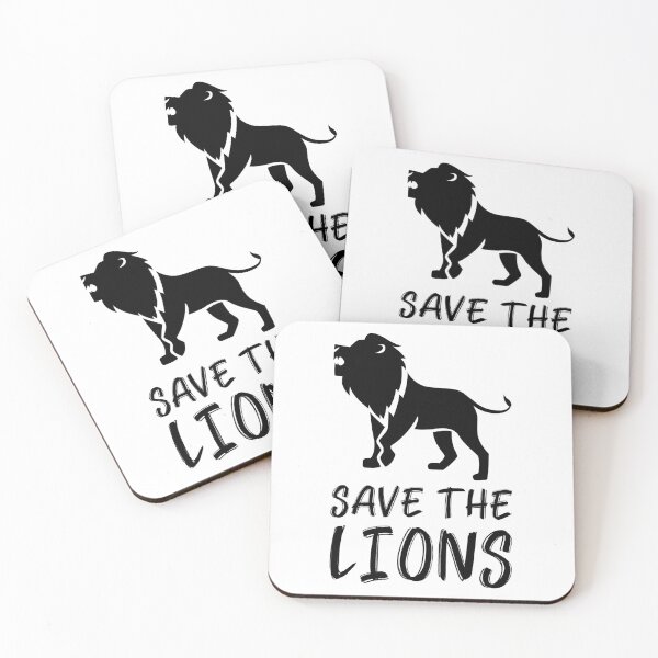 Item preview, Save the Lions Angry Black Lion designed and sold by javes93.