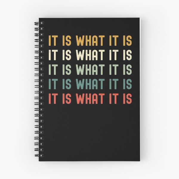 Item preview, It Is What It Is Texts Vintage Retro designed and sold by somebasic.