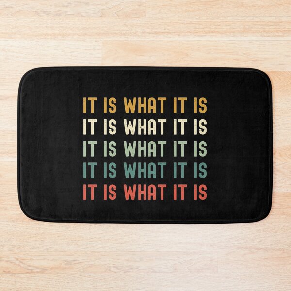 Item preview, It Is What It Is Texts Vintage Retro designed and sold by somebasic.