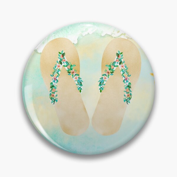Item preview, Tropical Vibes - Flipflops designed and sold by Amanda-Lakey.