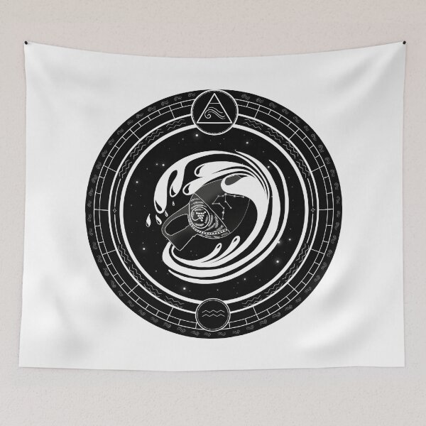 Item preview, Aquarius Star Sign designed and sold by PureSymbols.