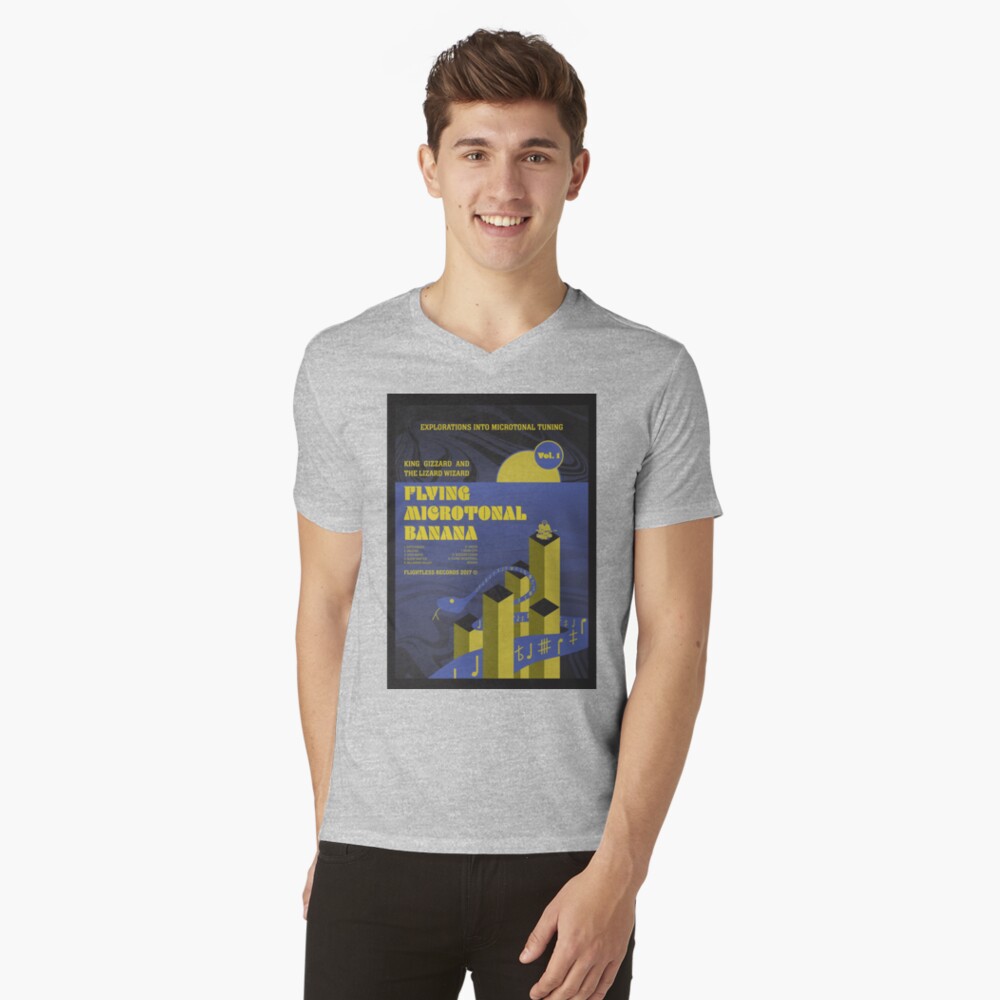 flying microtonal banana shirt