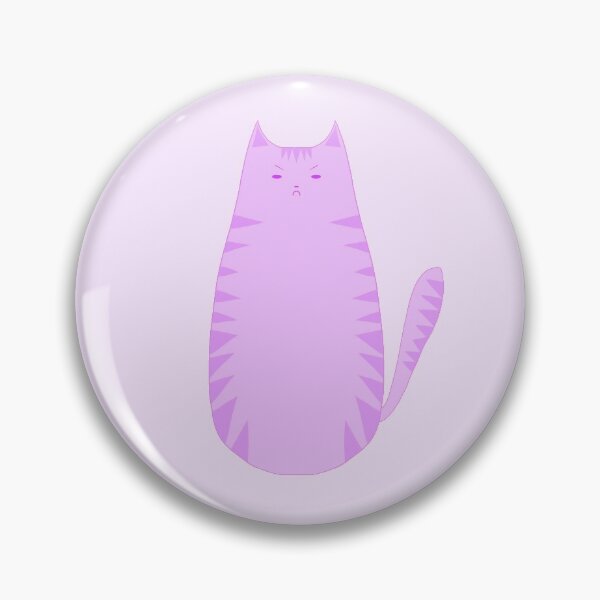 Item preview, A mad purple cat designed and sold by tusklik.