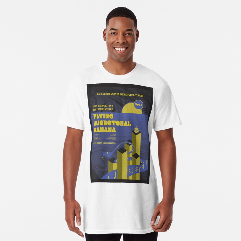 flying microtonal banana shirt