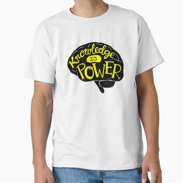 Item preview, Knowledge is POWER designed and sold by whatafabday.