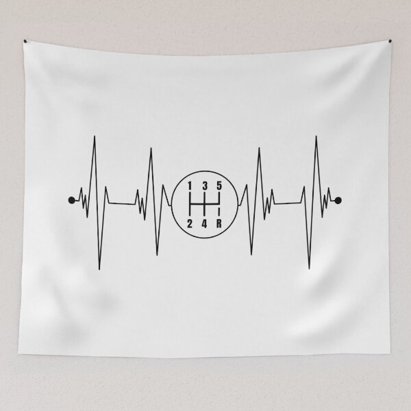 Item preview, Manual Transmission Stick Shift Heartbeat designed and sold by playloud.