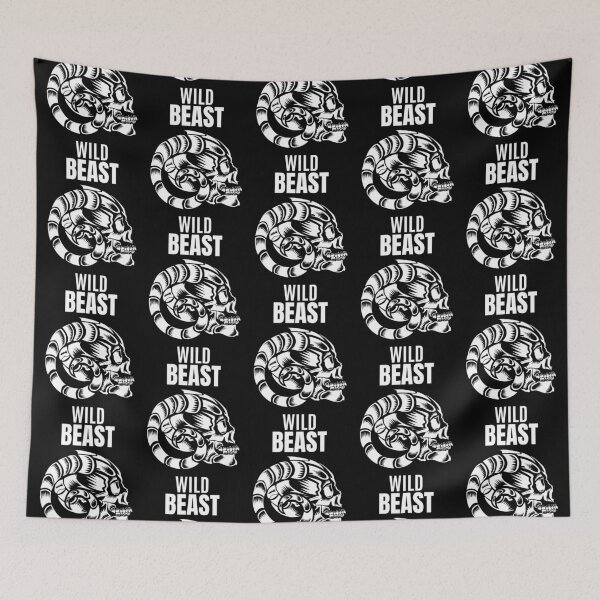 Item preview, Wild Beast - skull designed and sold by RIVEofficial.