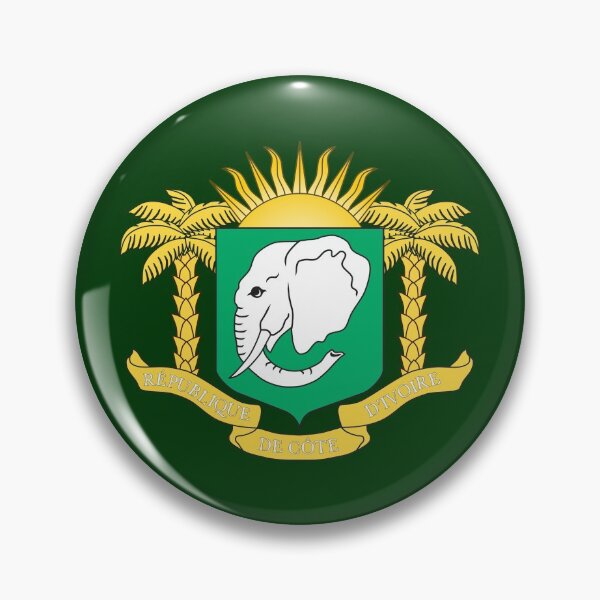 Item preview, Cote d'Ivoire Coat of arms designed and sold by P-I-R.