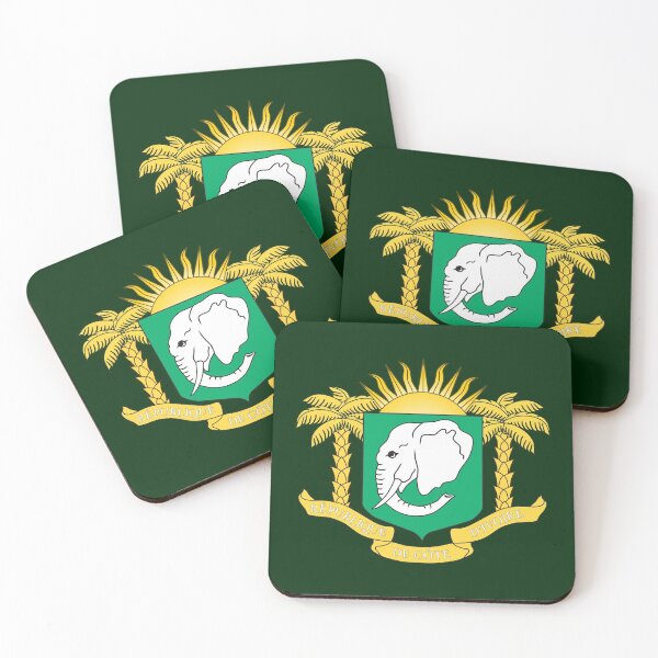 Item preview, Cote d'Ivoire Coat of arms designed and sold by P-I-R.