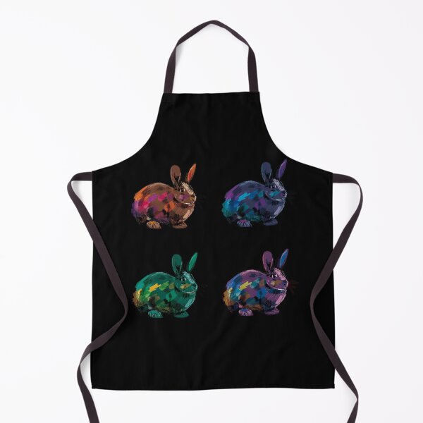 Item preview, 4 colourful rabbits designed and sold by korasi.