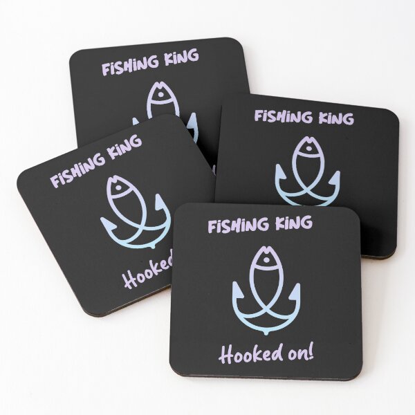 Item preview, FISHING KING | HOOKED ON designed and sold by Ashalcheema.
