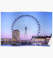 The London Eye, London Poster
